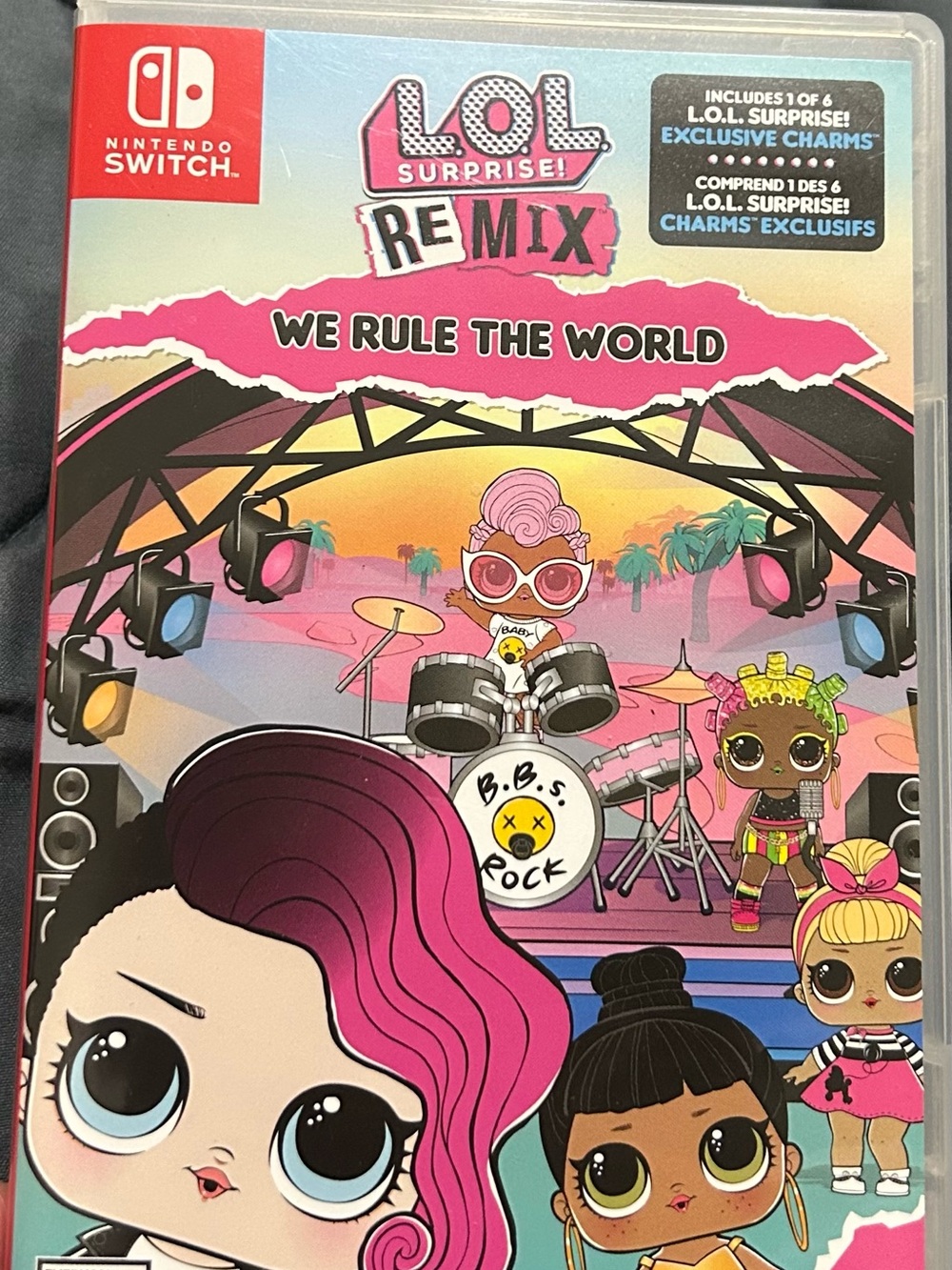 L.O.L. Surprise! Remix Game - Pink & Blue Packaging